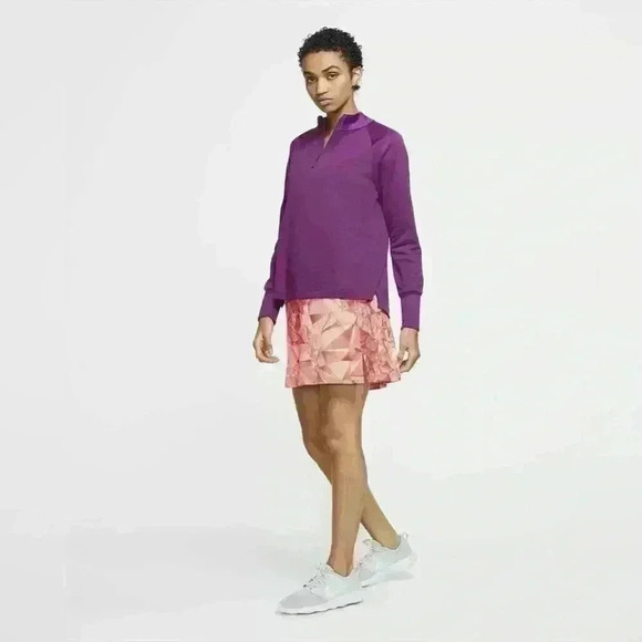 Nike Women's Dri-FIT Victory UV 17" Printed Golf Skorts - Picture 3 of 11